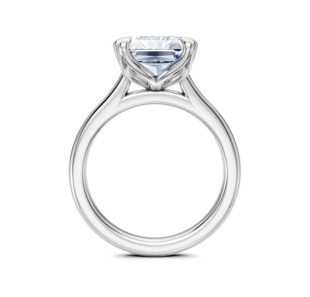 Image for Tulip Style Cathedral | 18k White Gold