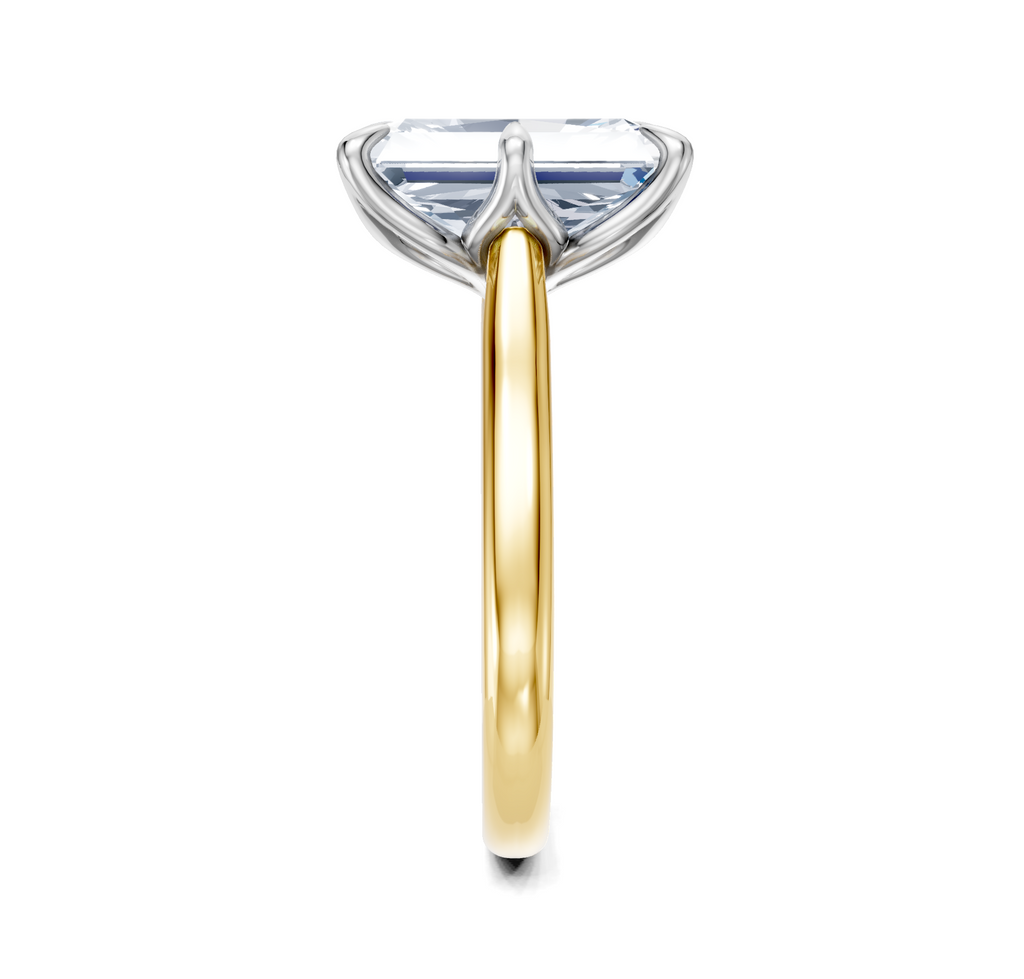 Image for Tulip Style Cathedral | 18k Two Tone