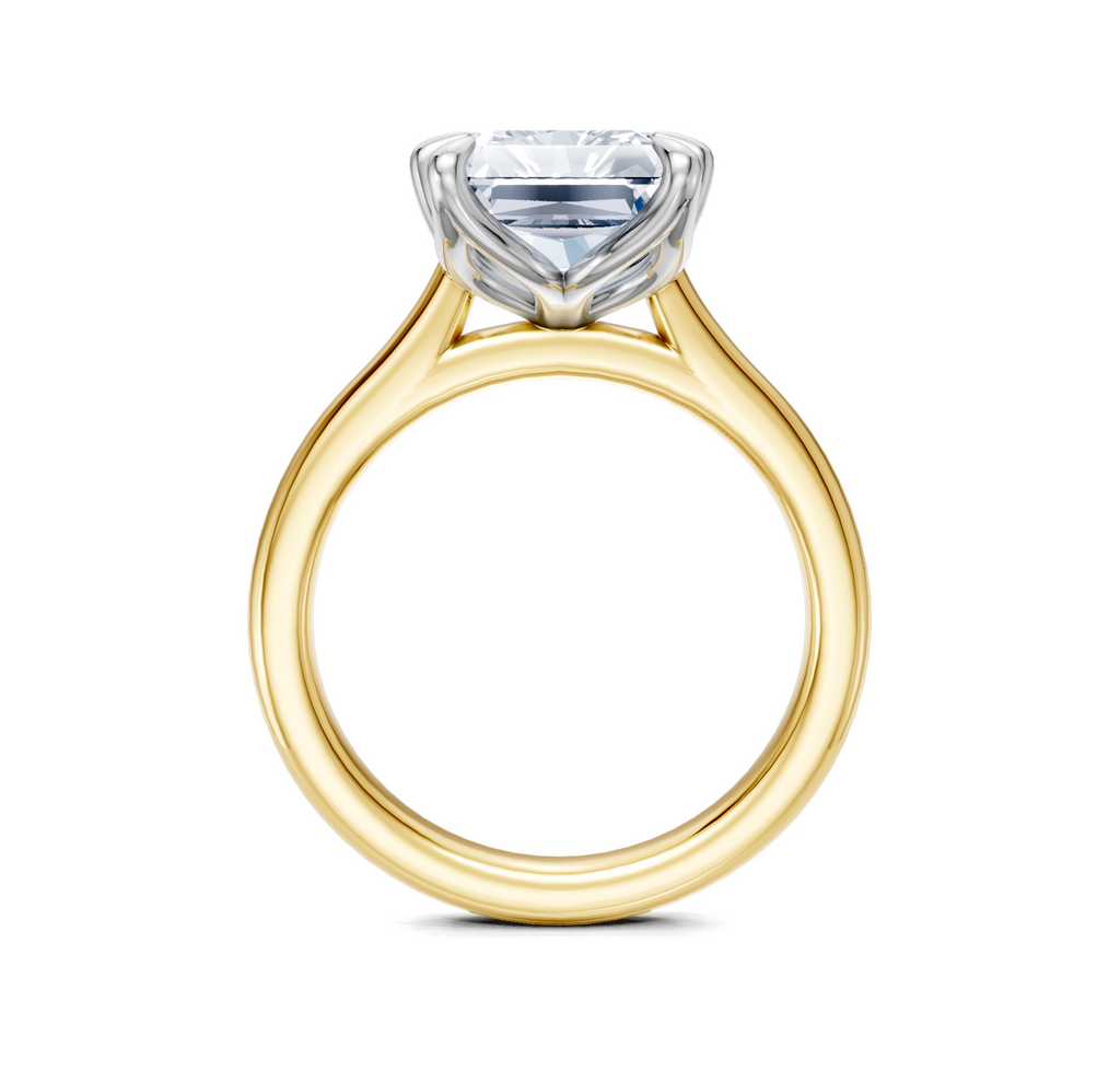 Image for Tulip Style Cathedral | 18k Two Tone