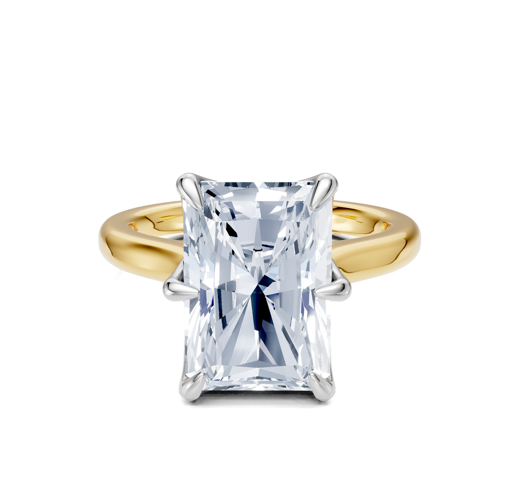 Image for Tulip Style Cathedral | 18k Two Tone