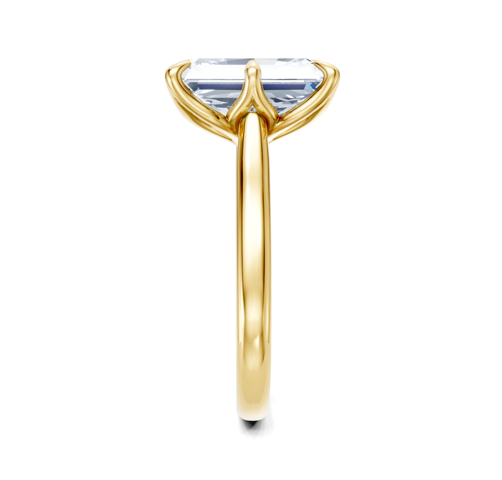 Image for Tulip Style Cathedral | 18k Yellow Gold
