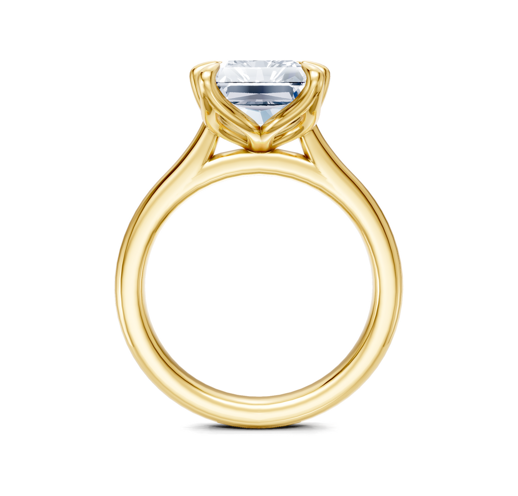 Image for Tulip Style Cathedral | 18k Yellow Gold