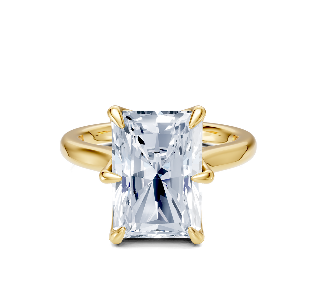 Image for Tulip Style Cathedral | 18k Yellow Gold