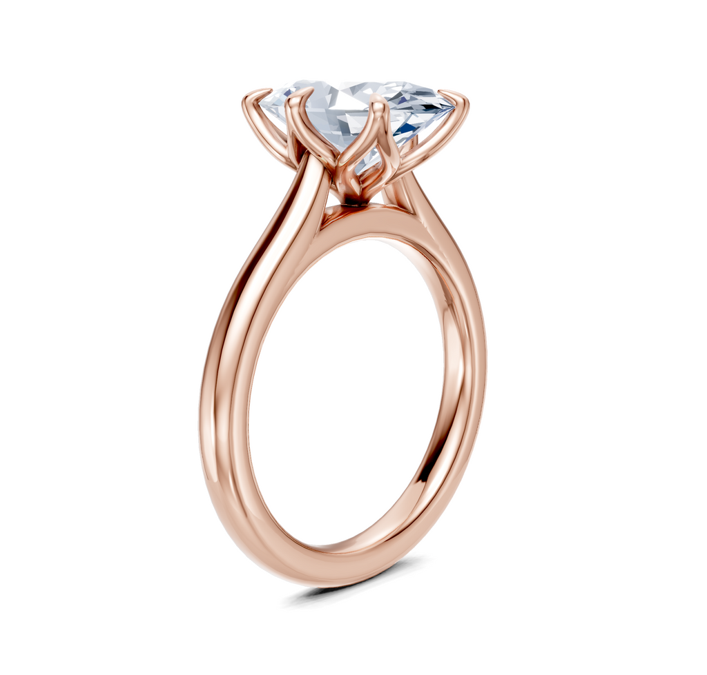 Image for Tulip Style Cathedral | 18k Rose Gold