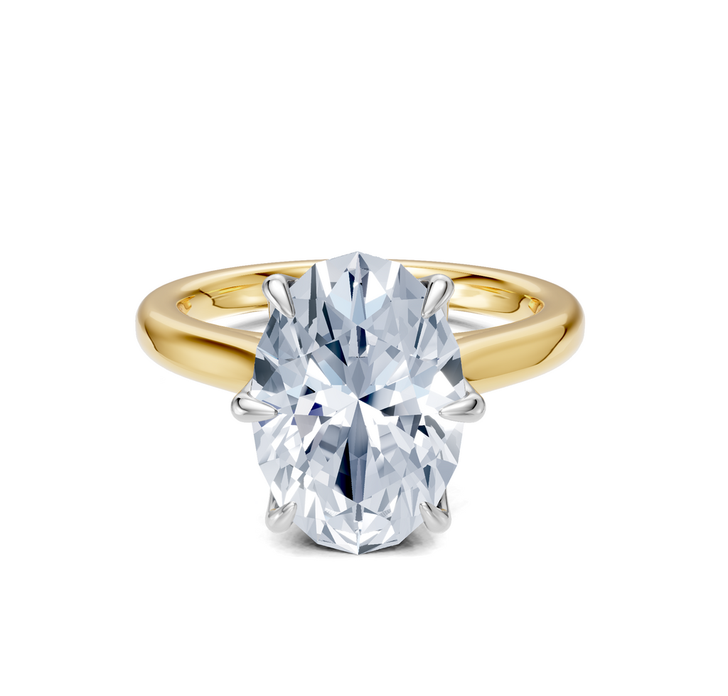 Image for Tulip Style Cathedral | 18k Two Tone