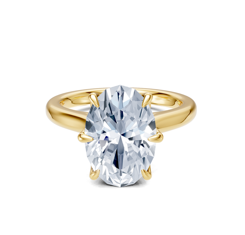 Image for Tulip Style Cathedral | 18k Yellow Gold