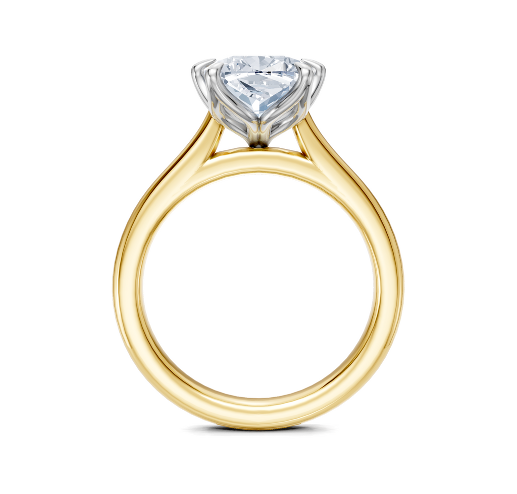 Image for Tulip Style Cathedral | 18k Two Tone