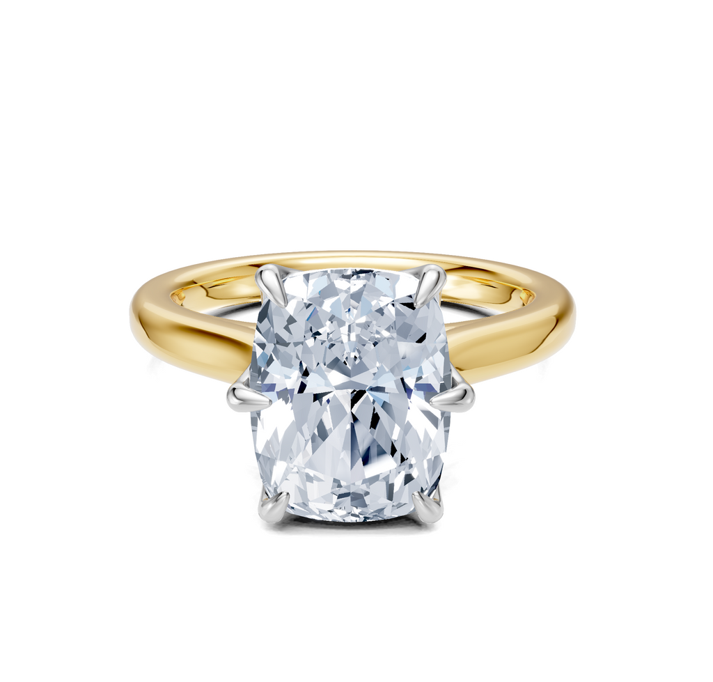 Image for Tulip Style Cathedral | 18k Two Tone