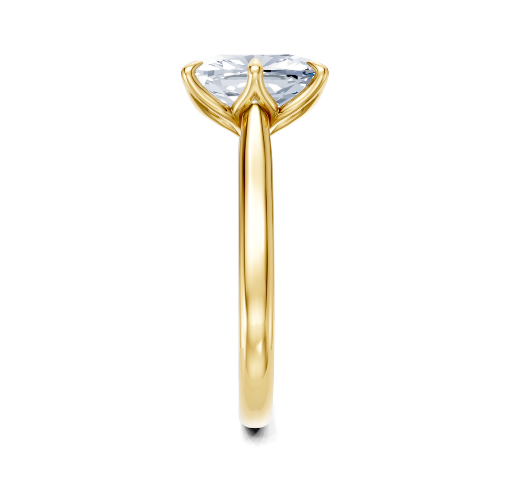 Image for Tulip Style Cathedral | 18k Yellow Gold