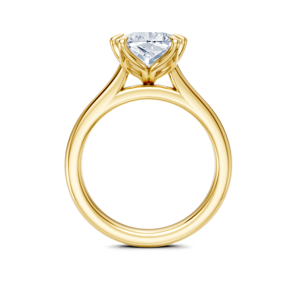 Image for Tulip Style Cathedral | 18k Yellow Gold