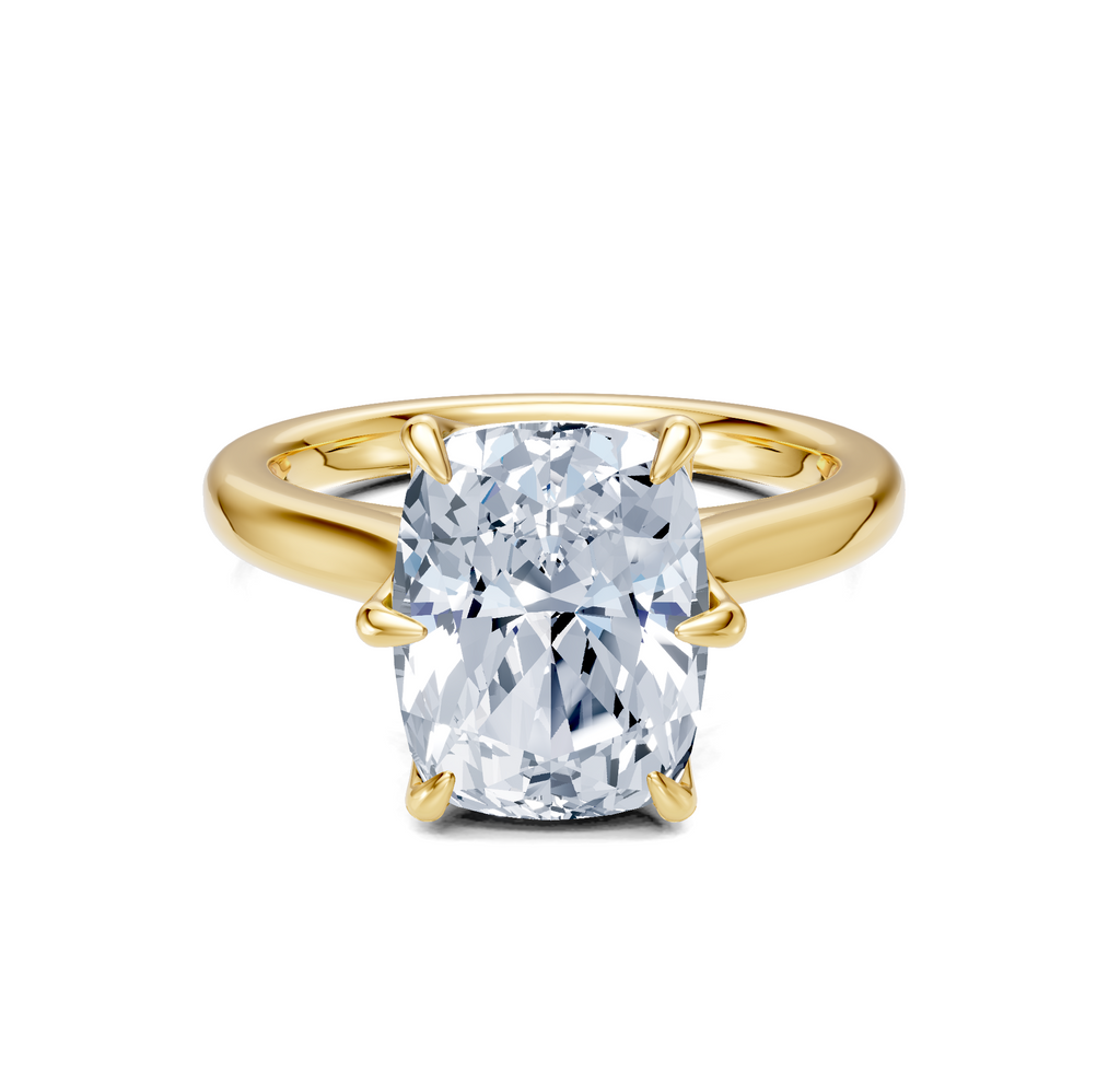 Image for Tulip Style Cathedral | 18k Yellow Gold
