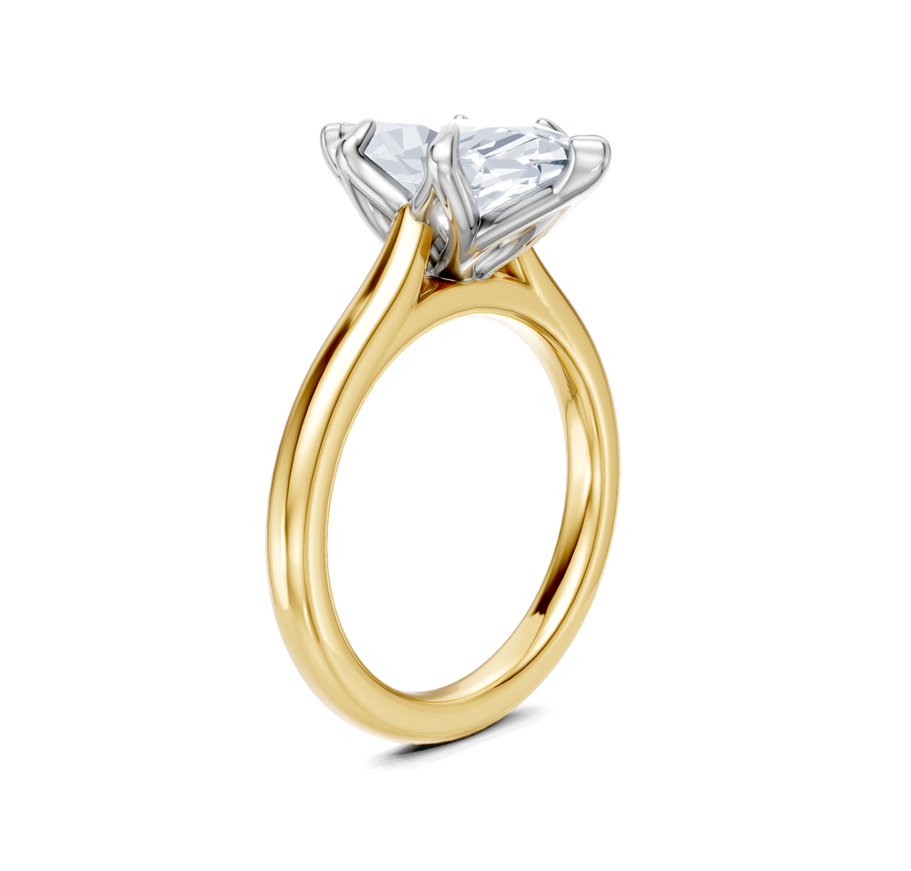 Image for Tulip Style Cathedral | 14k Two Tone