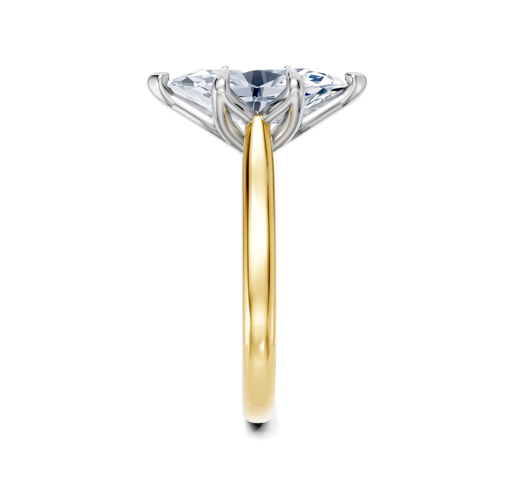 Image for Tulip Style Cathedral | 18k Two Tone