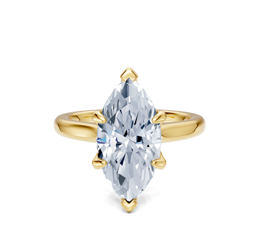 Image for Tulip Style Cathedral | 18k Yellow Gold