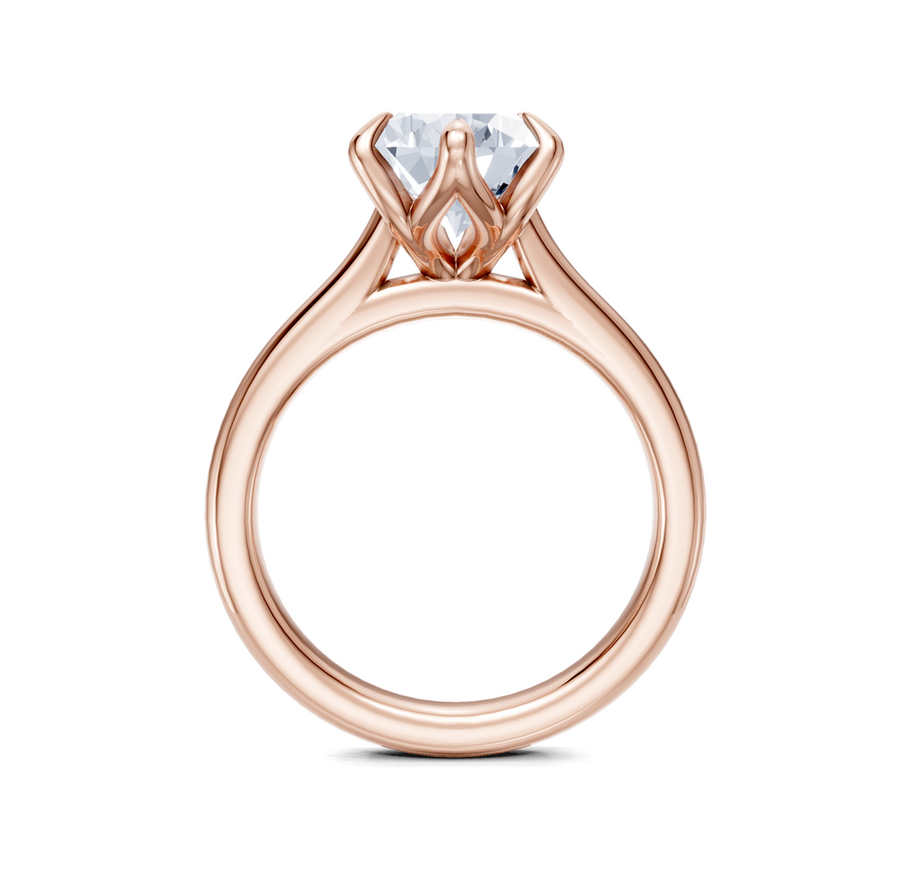 Image for Tulip Style Cathedral | 18k Rose Gold