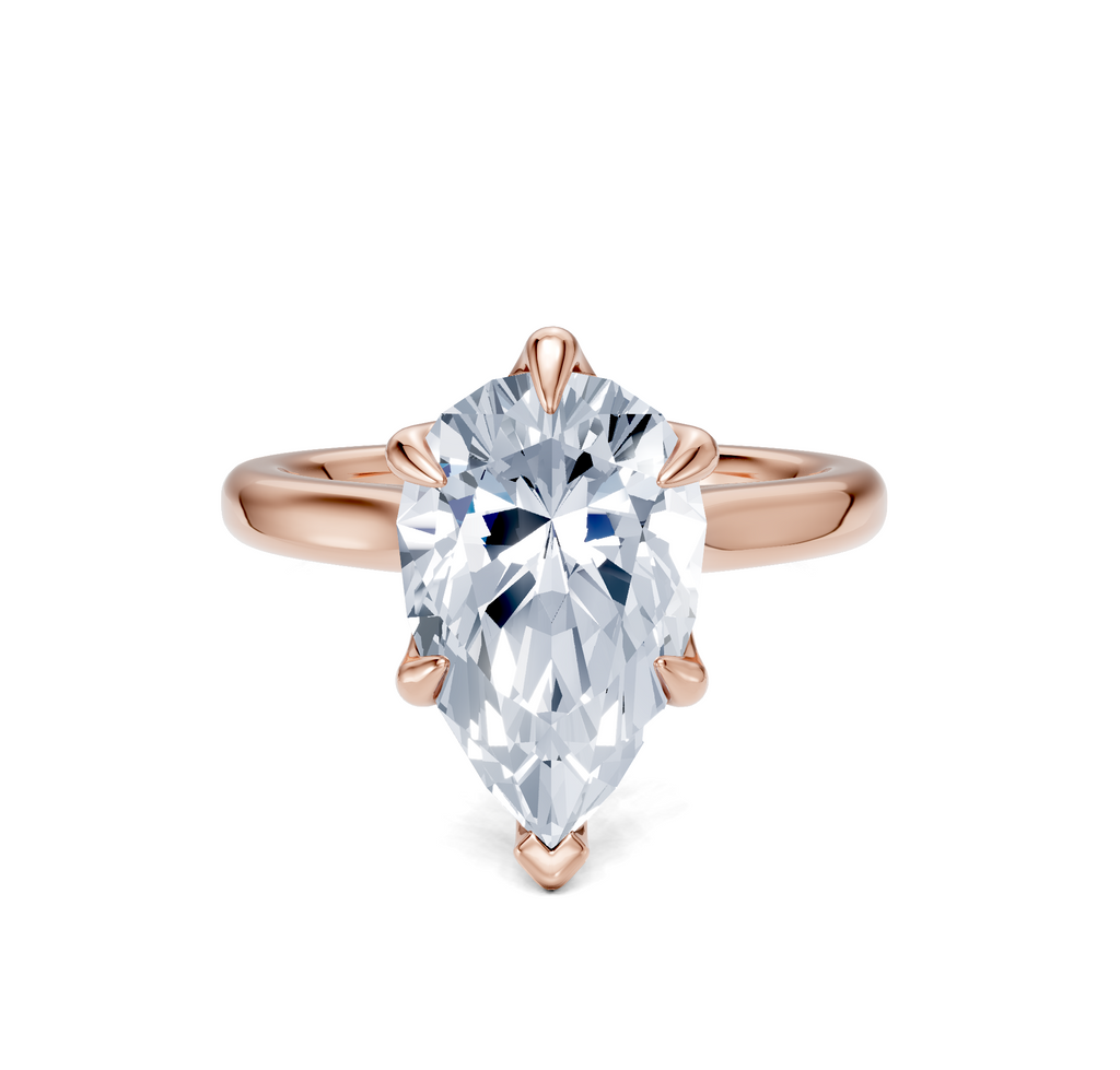Image for Tulip Style Cathedral | 14k Rose Gold