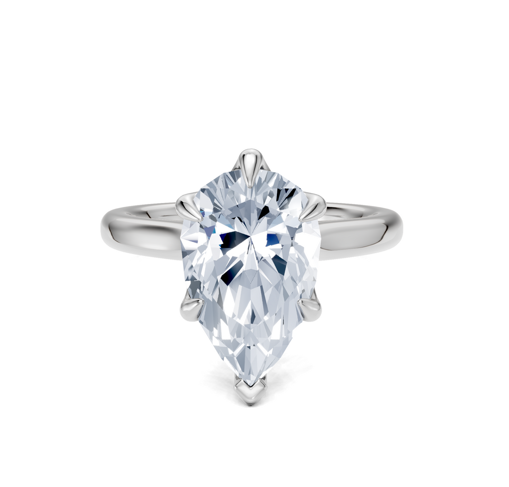 Image for Tulip Style Cathedral | 18k White Gold