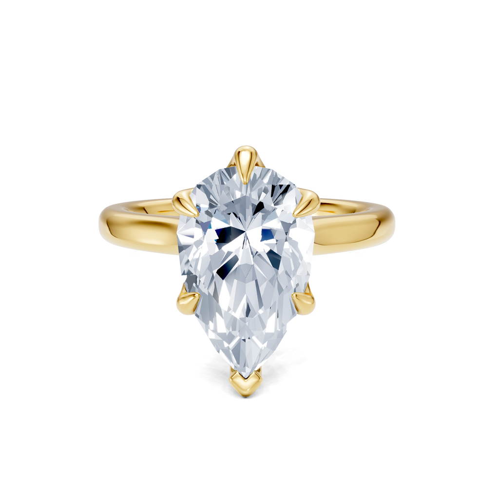 Image for Tulip Style Cathedral | 18k Yellow Gold