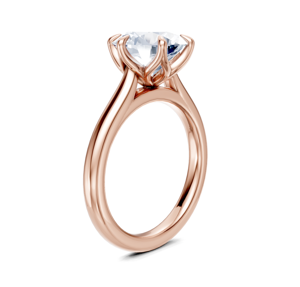 Image for Tulip Style Cathedral | 18k Rose Gold