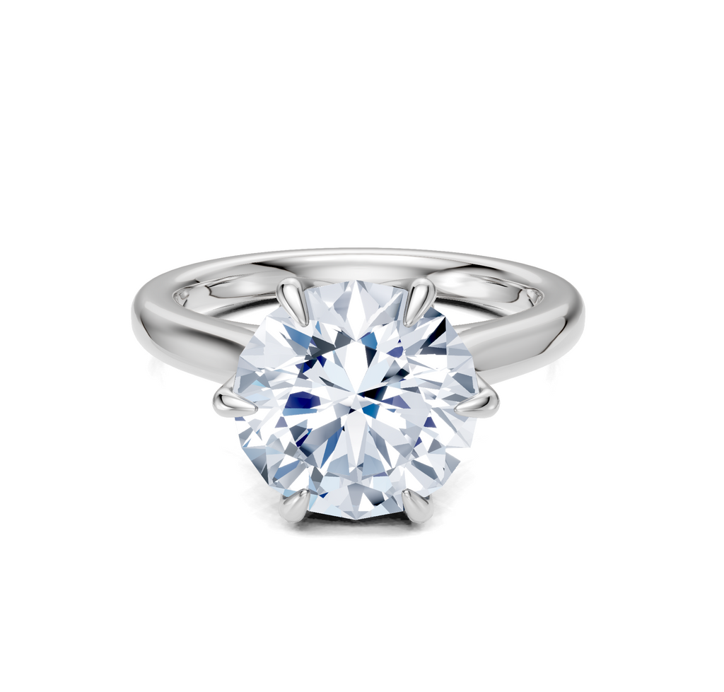 Image for Tulip Style Cathedral | 18k White Gold