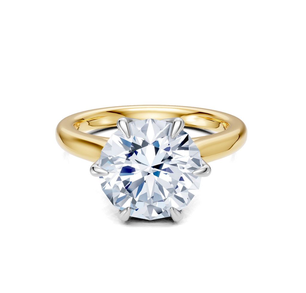 Image for Tulip Style Cathedral | 18k Two Tone