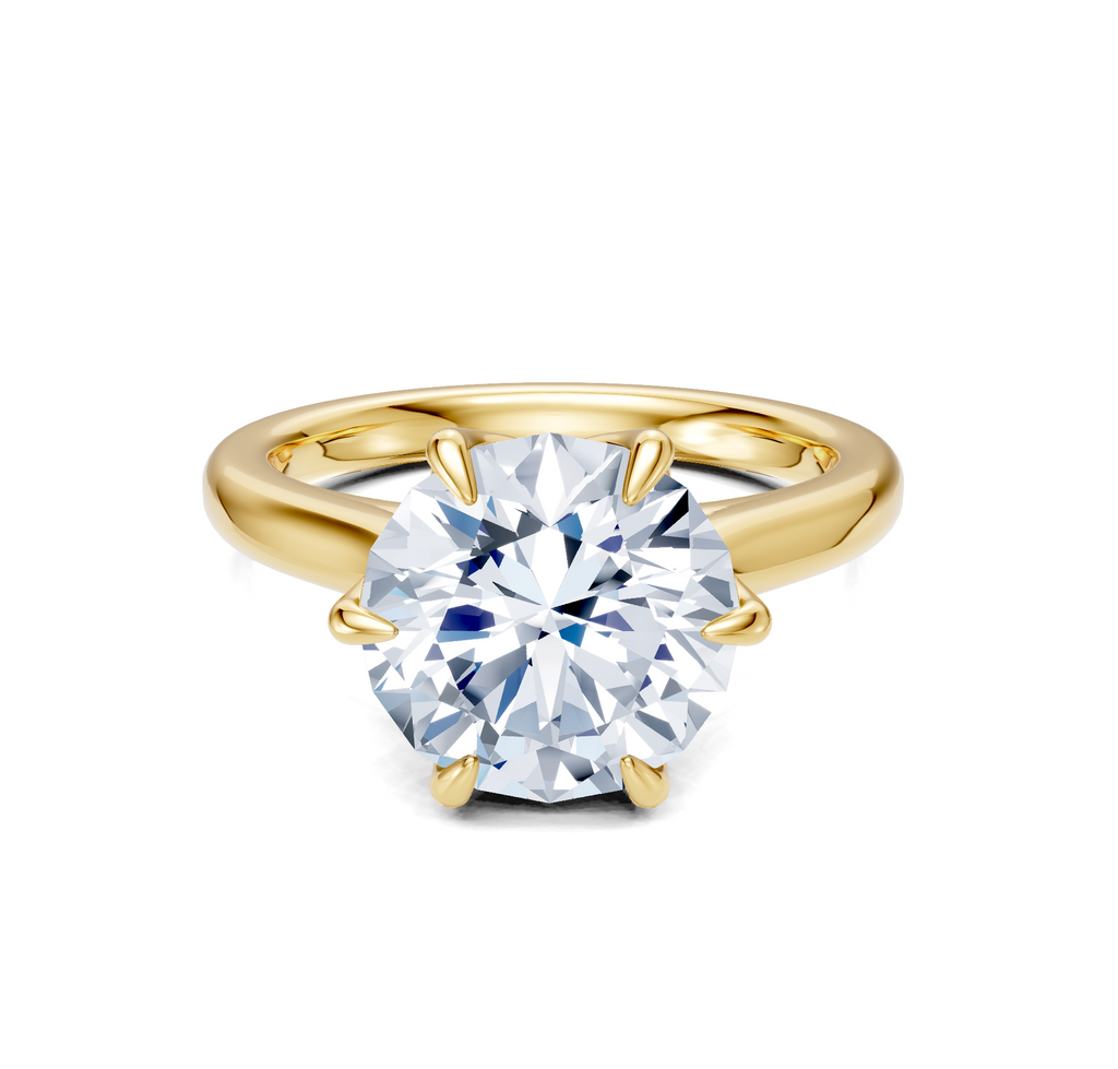 Image for Tulip Style Cathedral | 14k Yellow Gold