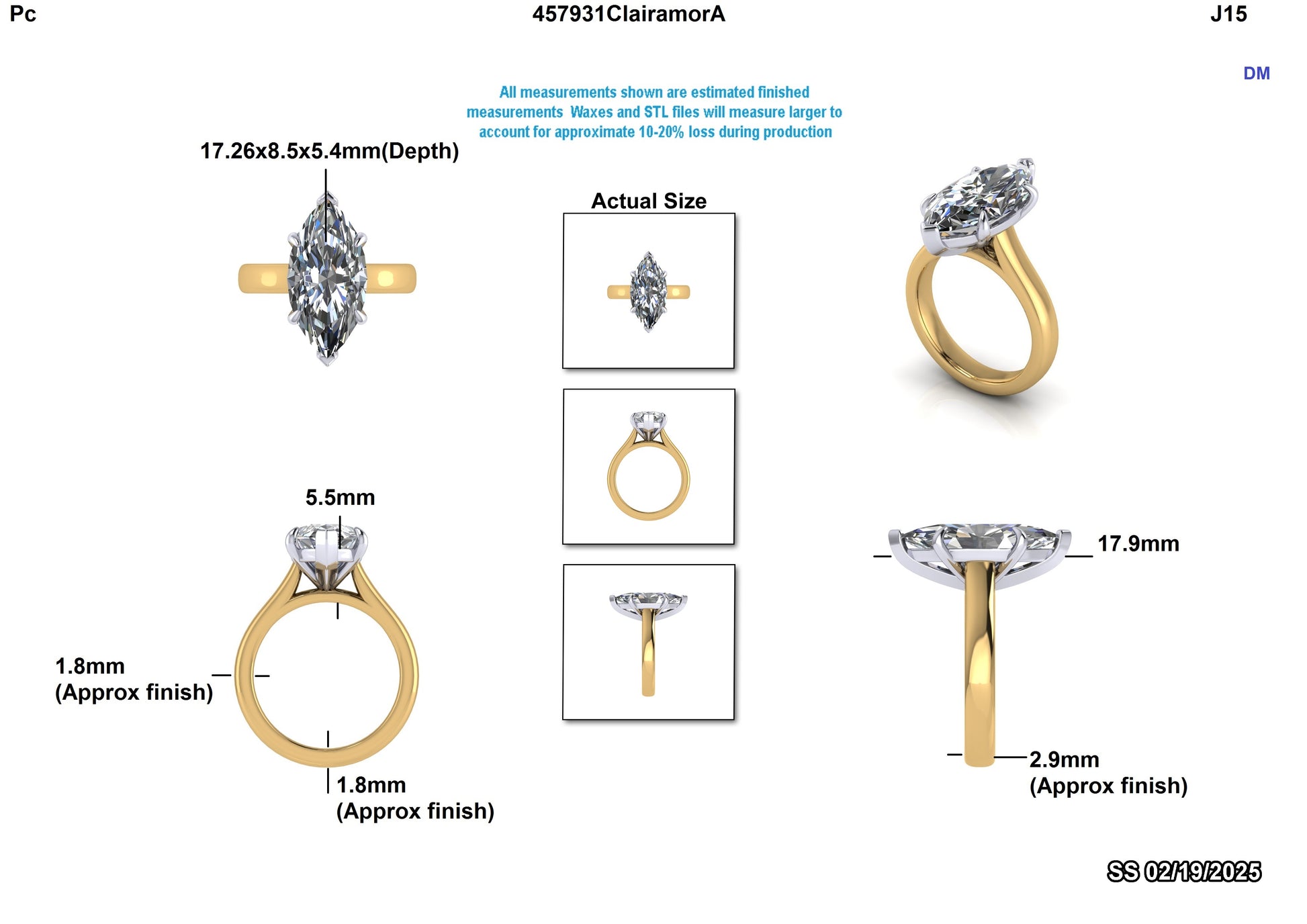 Christina S. Custom Engagement Ring