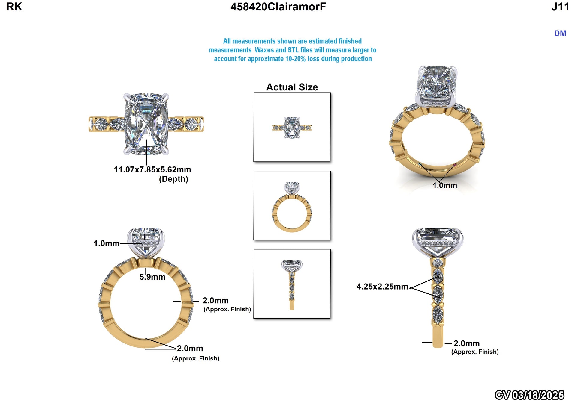 Cristian C. Custom Engagement Ring