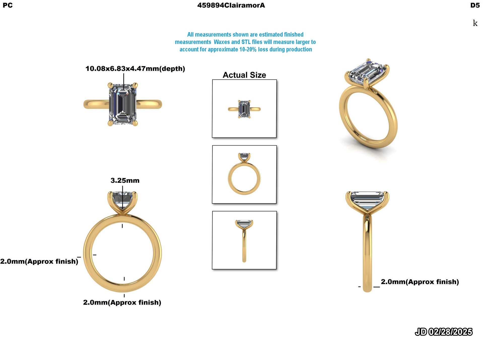 Zed Custom Engagement Ring Design