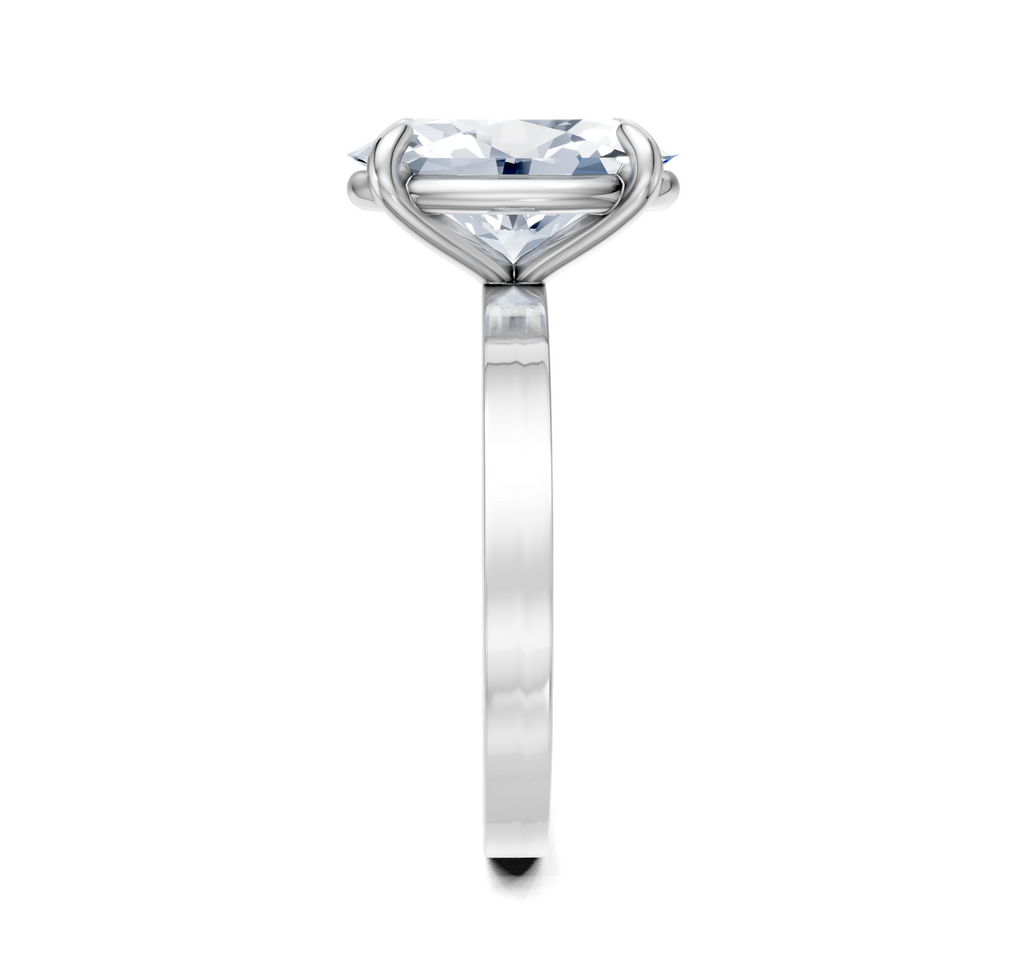 Image for Petite Square Shank | Platinum