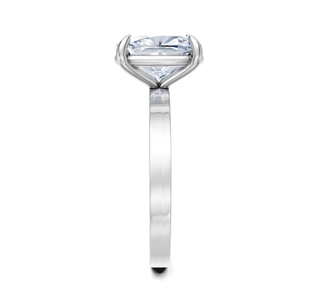Image for Petite Square Shank | Platinum