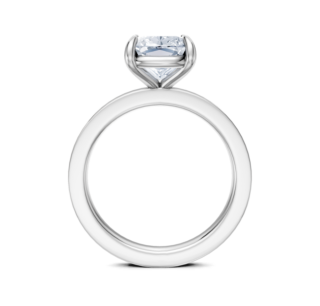 Image for Petite Square Shank | Platinum