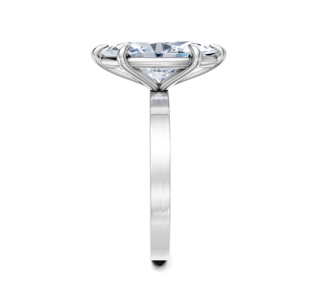Image for Petite Square Shank | Platinum