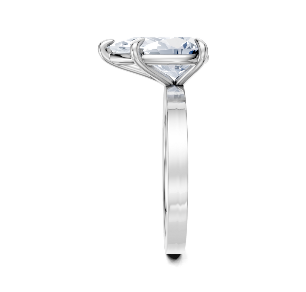 Image for Petite Square Shank | Platinum