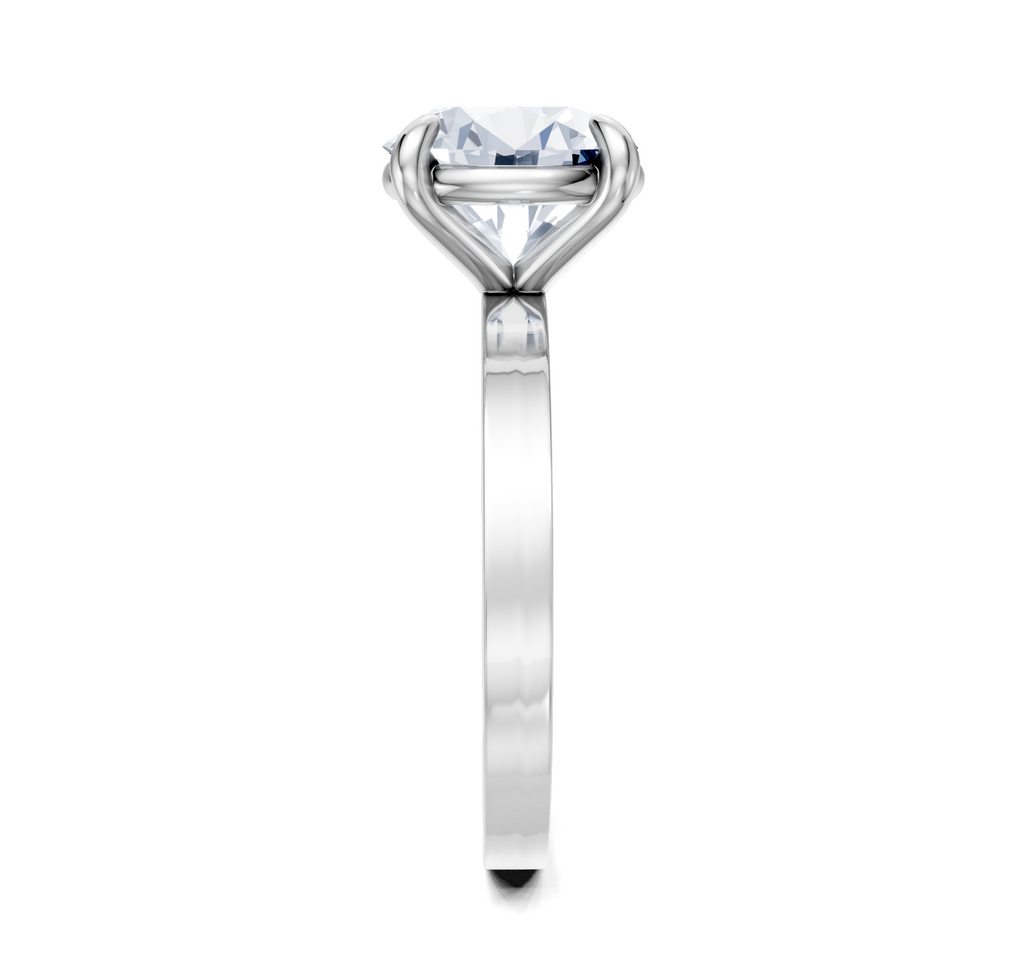 Image for Petite Square Shank | Platinum