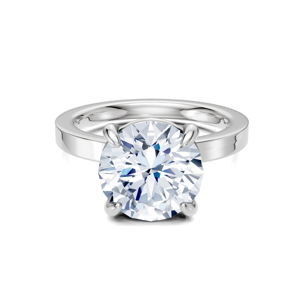 Image for Petite Square Shank | Platinum