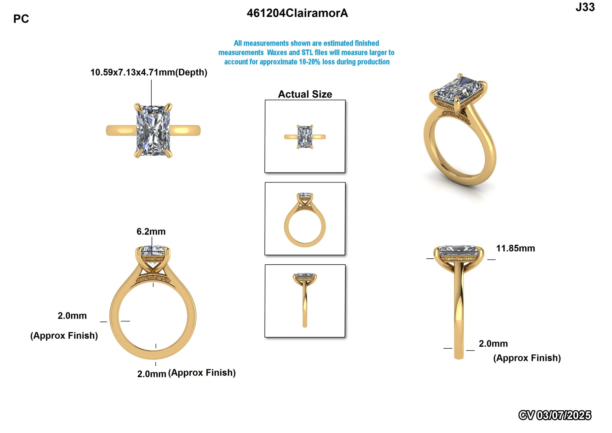 Adam H. Custom Engagement Ring