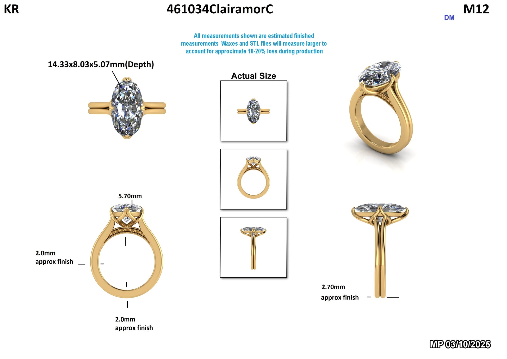 Dylan B. Custom Engagement Ring