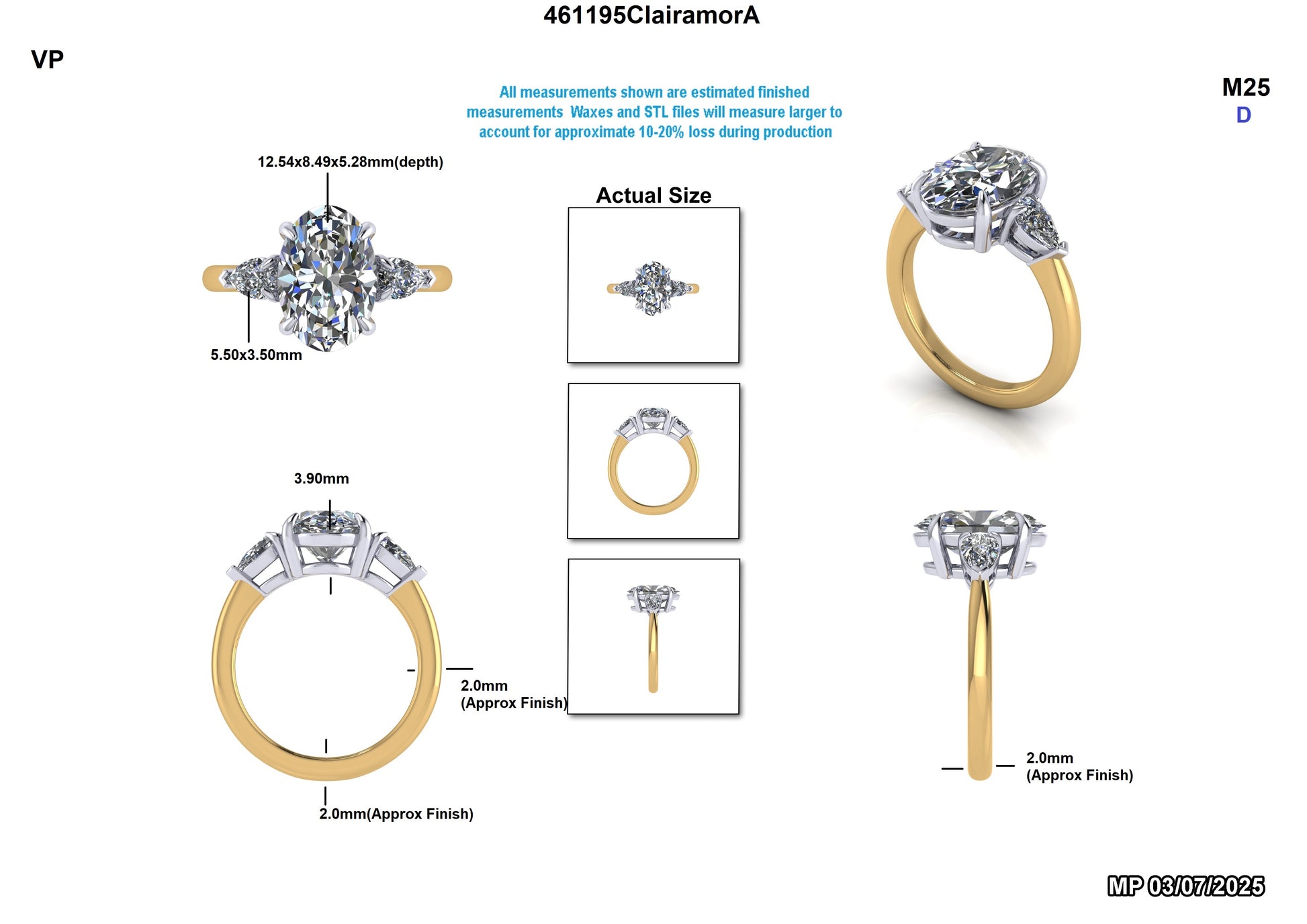 Branan W. Custom Engagement Ring
