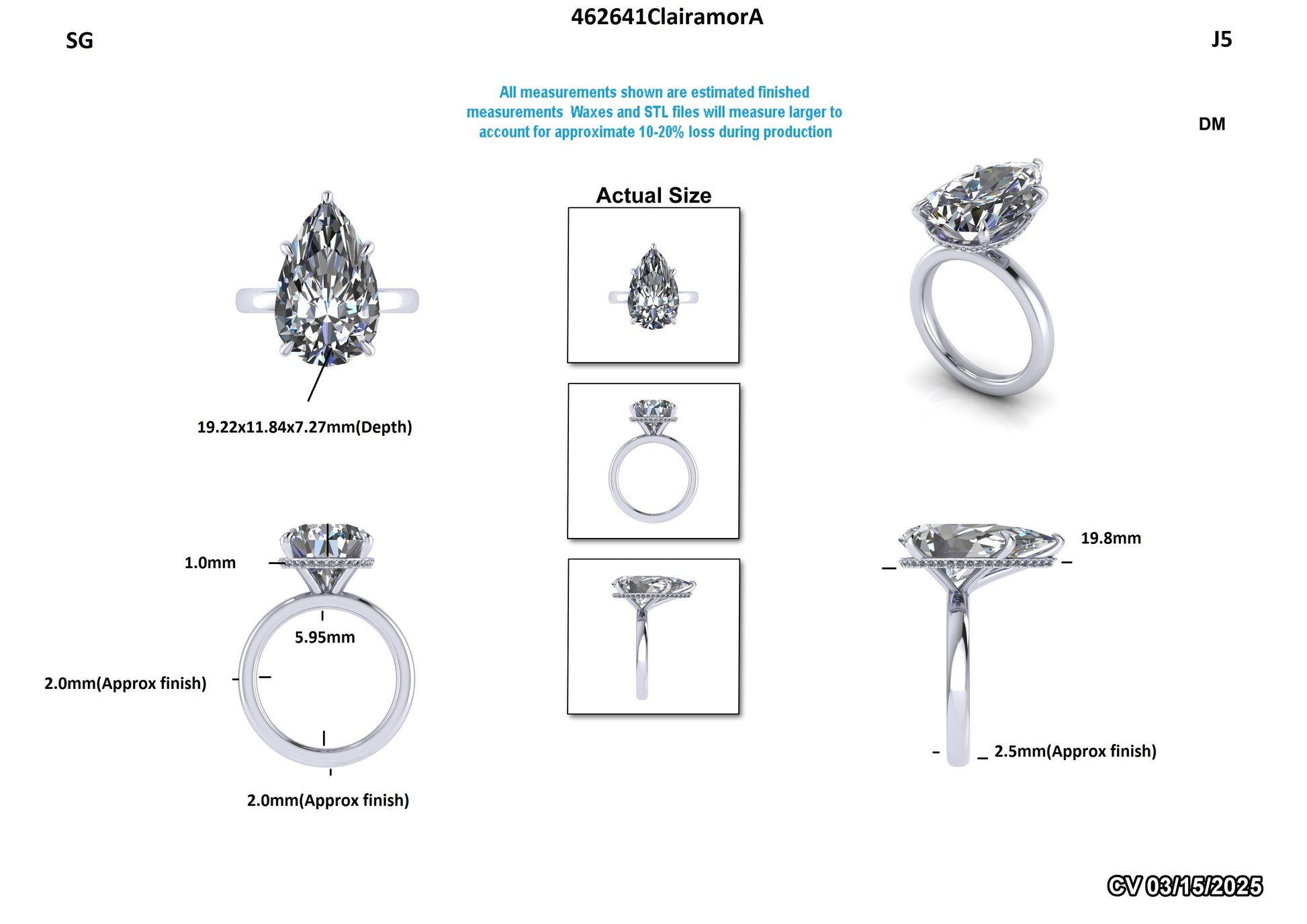 Lucy Custom Engagement Ring