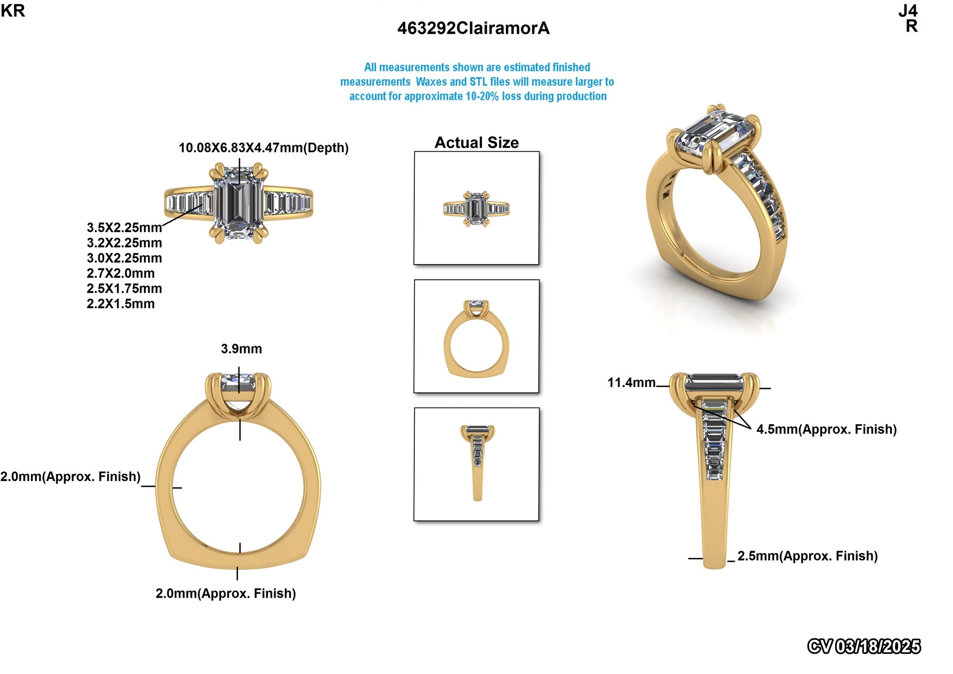 Zoe F. Custom Engagement Ring