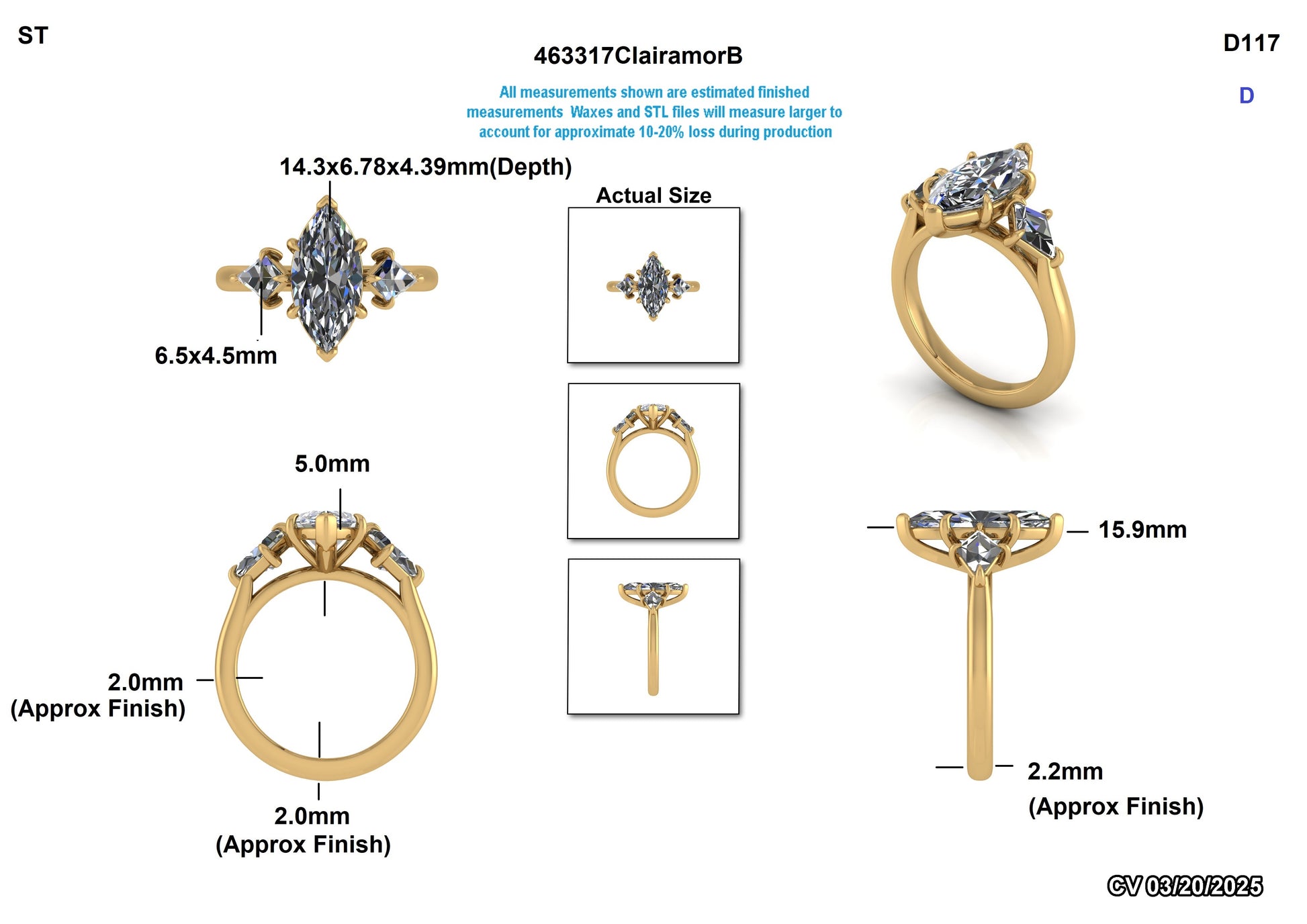 Abd Custom Engagement Ring
