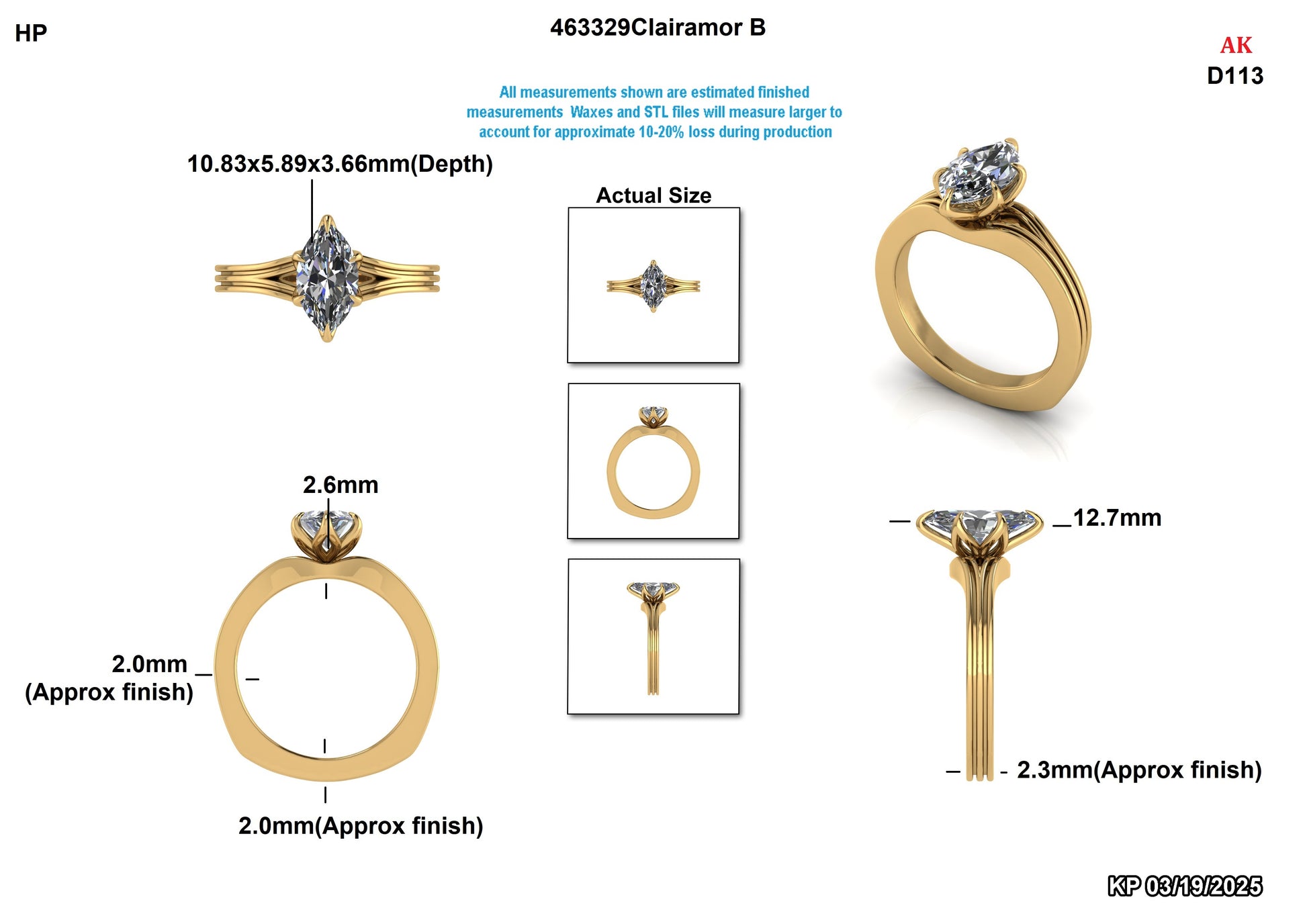Adrienne E. Custom Engagement Ring