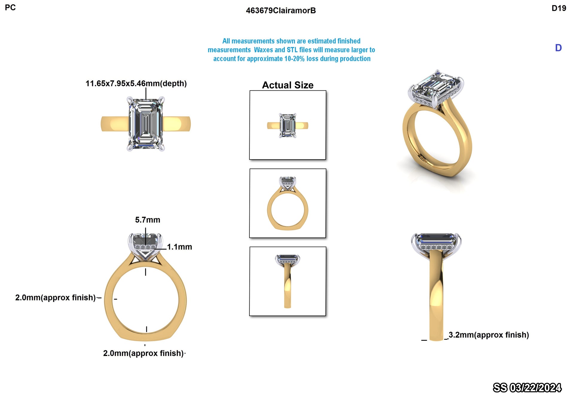 Folarin A. Custom Engagement Ring
