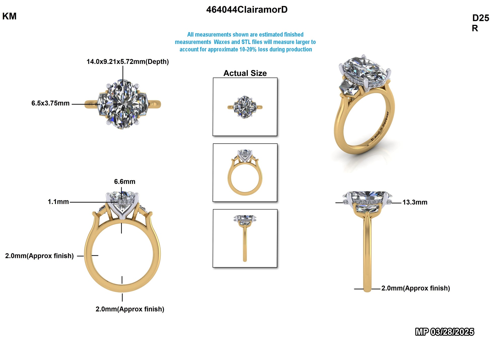 Dennis and Kadijah Custom Engagement Ring