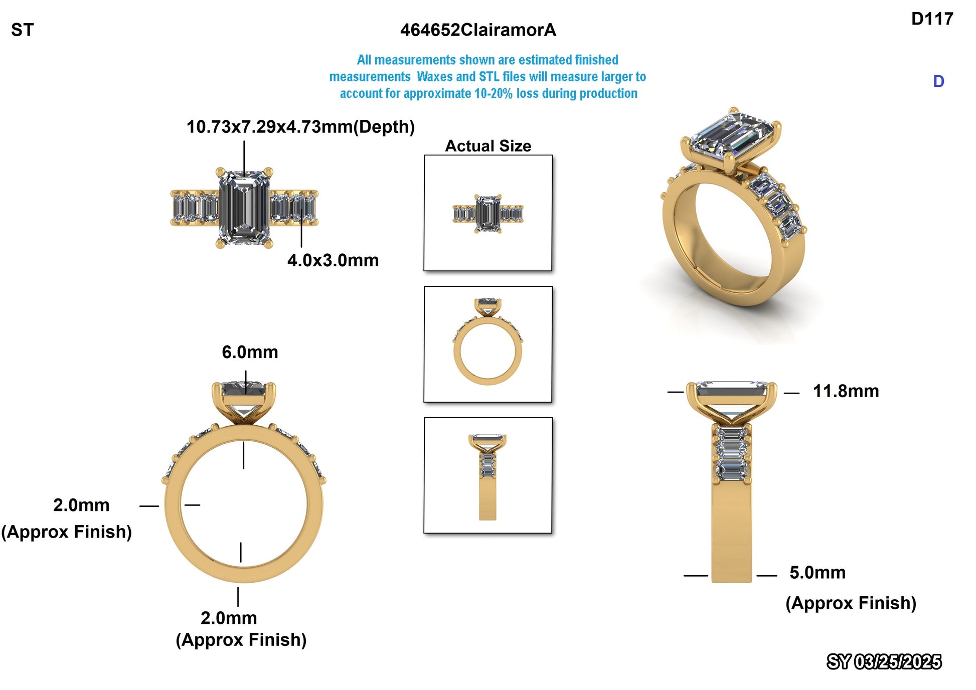 Zoe F. Custom Engagement Ring