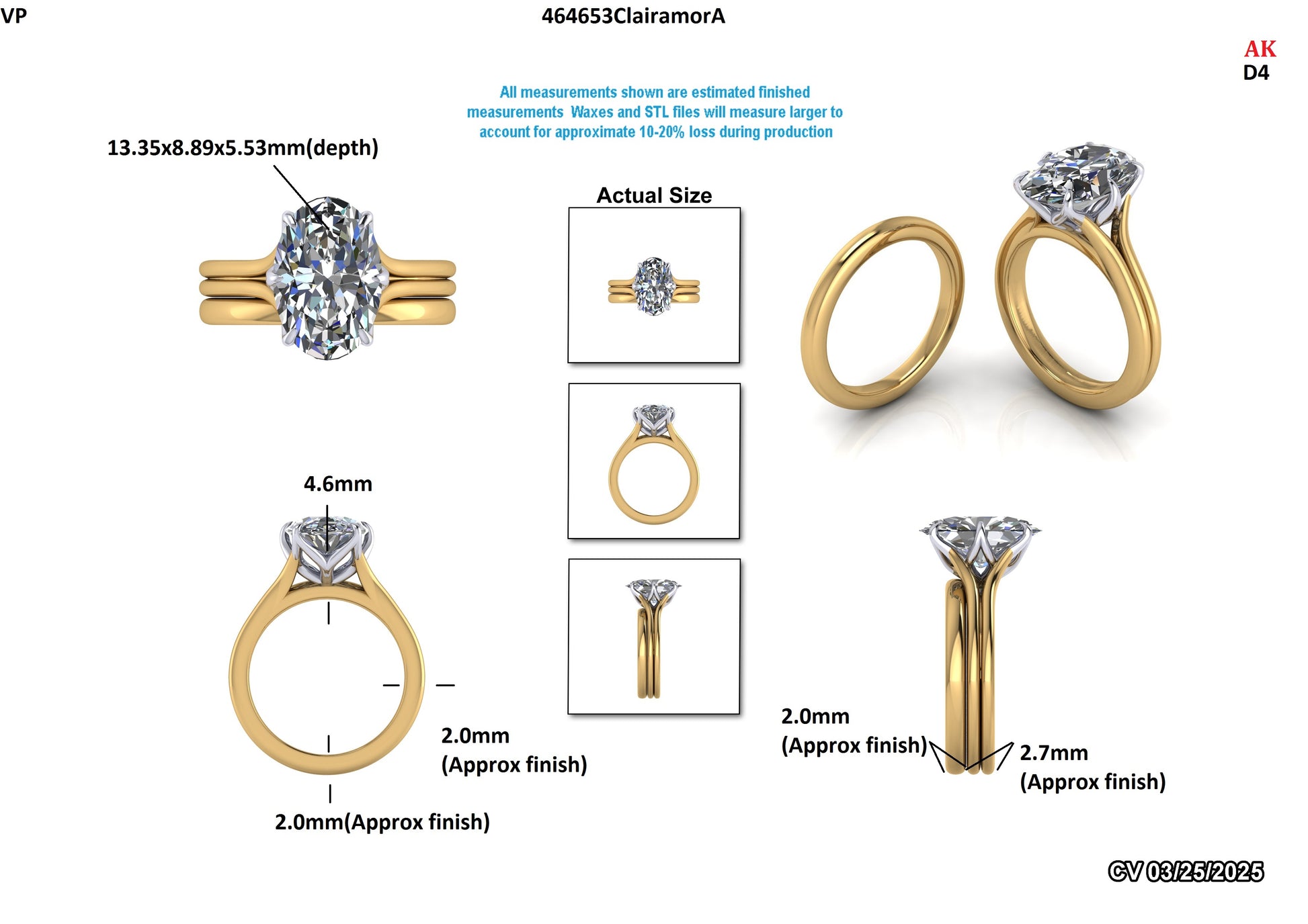 Nicholas D. Custom Engagement Ring