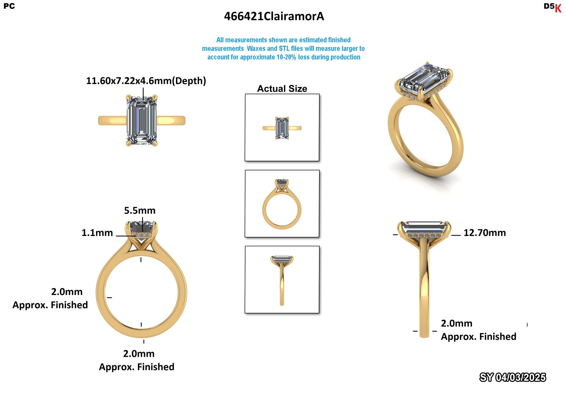 William Custom Engagement Ring Design