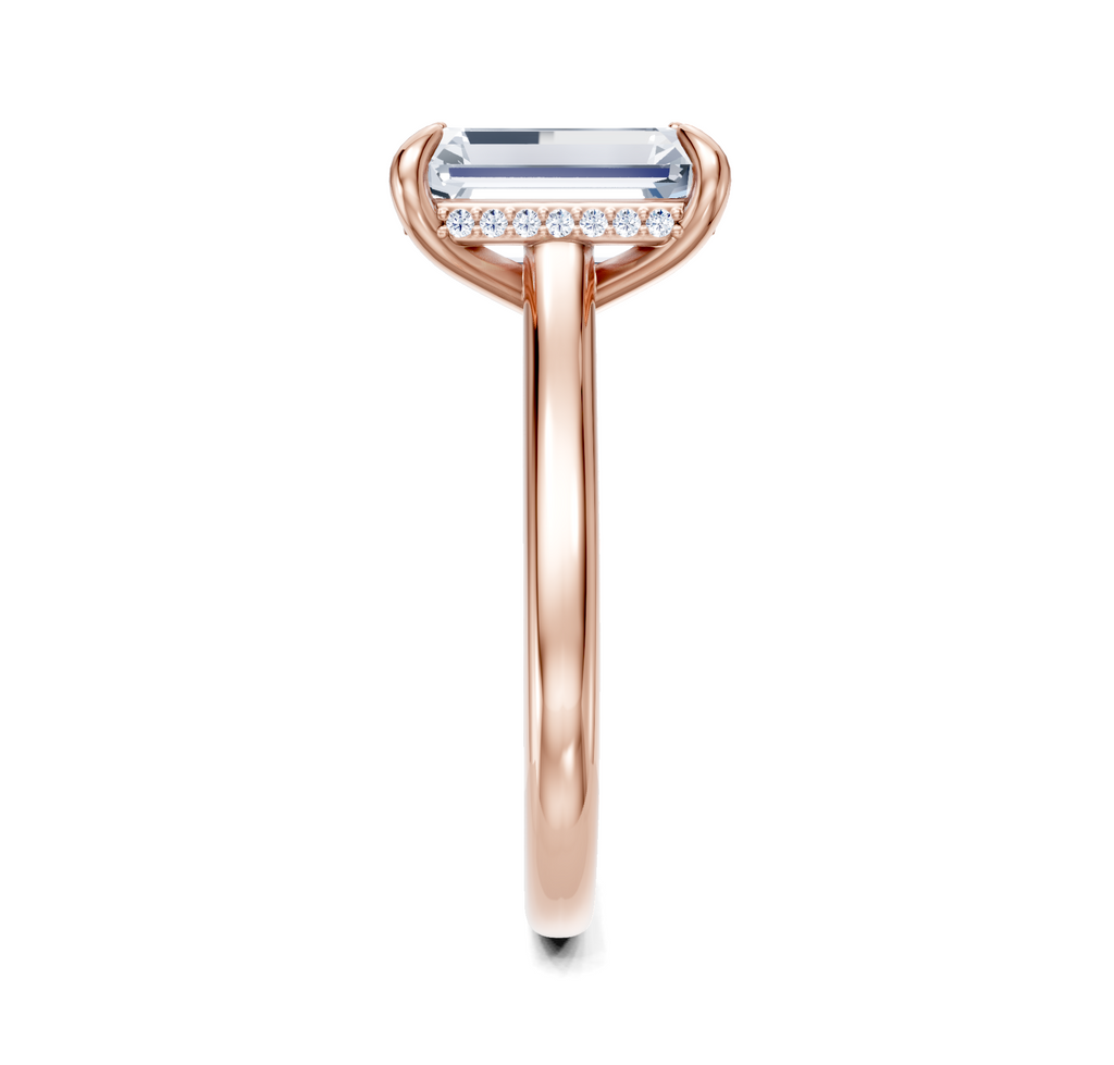 Image for Accented Cathedral | 18k Rose Gold