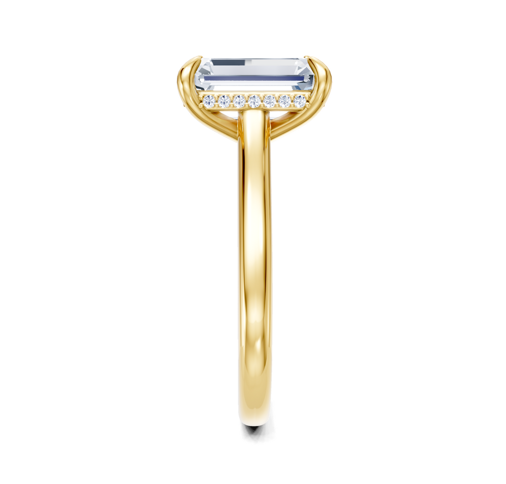 Image for Accented Cathedral | 14k Yellow Gold